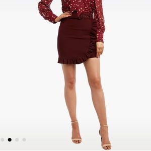 🌈Bardot mini skirt